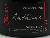 Champagne AOC Domaine Collet Anthime Sensation Brut Rosé - Etiquette