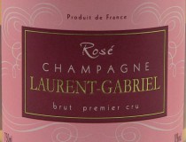 Champagne AOC Laurent Gabriel Spécial Rosé Brut - Etiquette