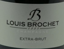 Champagne AOC Louis Brochet Extra Brut 1er Cru - Etiquette