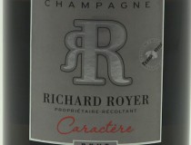 Champagne AOC Richard Royer Caractère Brut - Etiquette