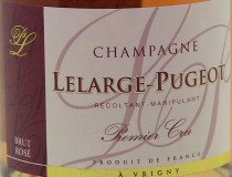 Champagne AOC Lelarge Pugeot Brut Rosé - Etiquette