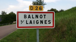 Balnot sur Laignes en Champagne