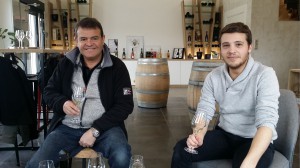 Bruno et Mathieu Copin des Champagne Jacques Copin