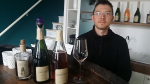 Sebastien Mouzon des Champagnes Mouzon Leroux à Verzy.